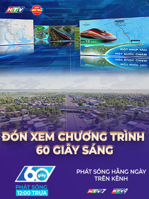 60 Giây ngày 19/12/2025 | Nhiều dự án tại TP. Hồ Chí Minh khởi công, khánh thành trong ngày 19/12