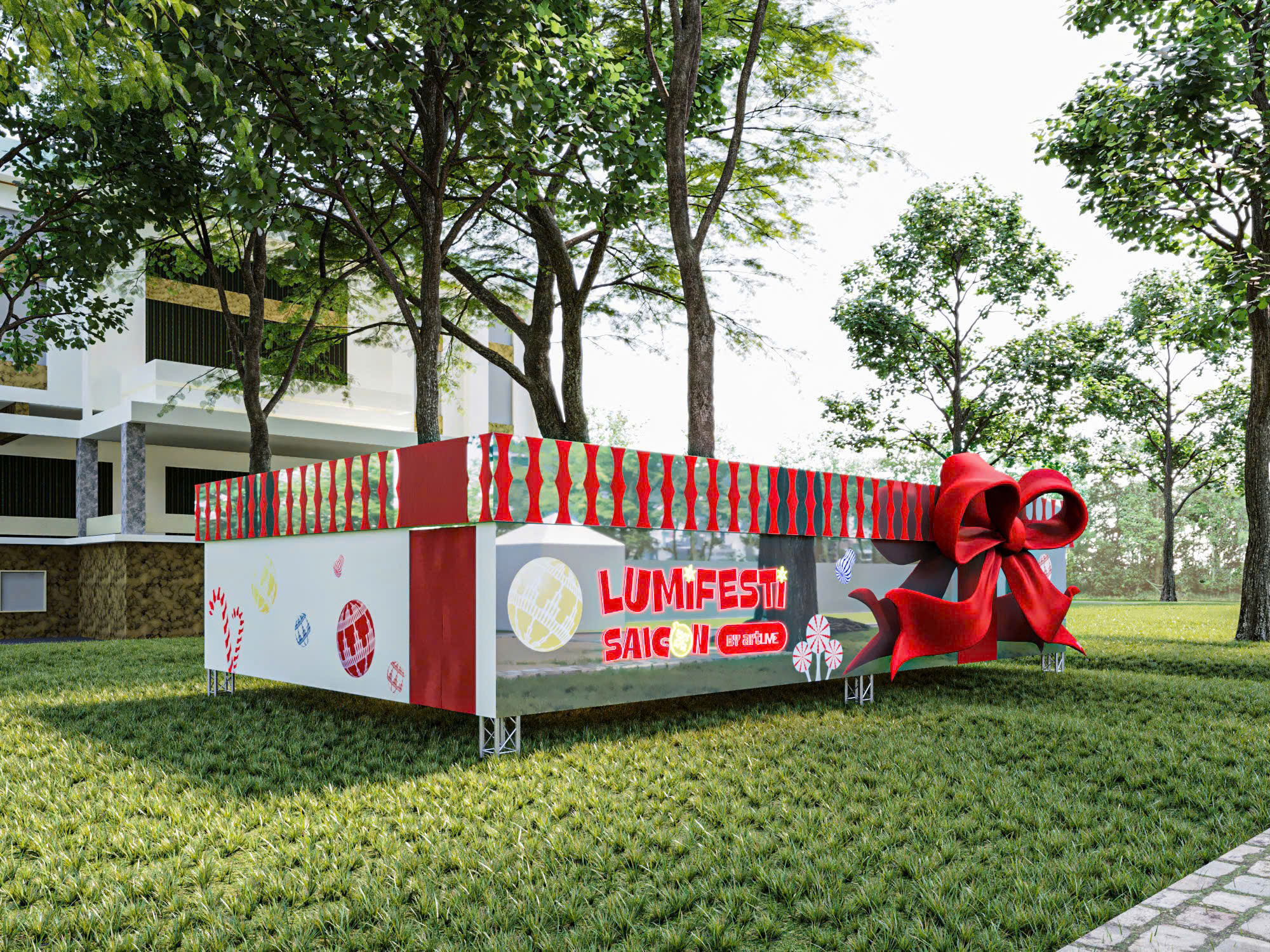 Lễ hội Giáng sinh miễn phí tại Dinh Độc Lập - Ảnh 2.