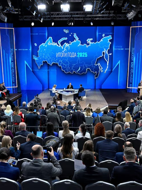 Ông Putin đối thoại trực tiếp với người dân Nga trong chương trình Tổng kết năm