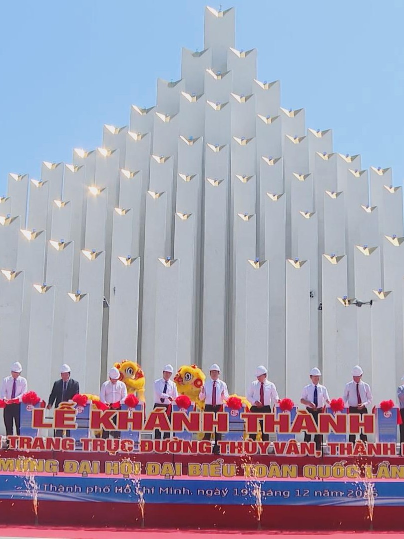 Khánh thành dự án chỉnh trang trục đường Thùy Vân: Tạo diện mạo mới cho du lịch biển TP. Hồ Chí Minh