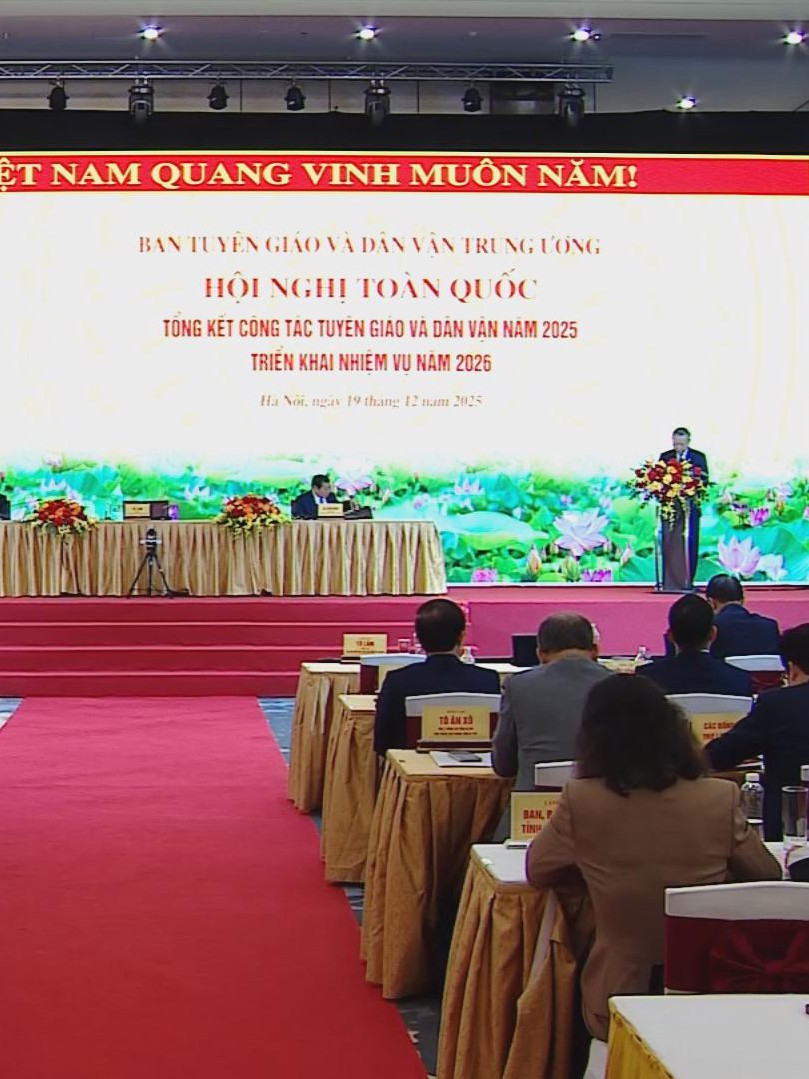 Tổng kết công tác Tuyên giáo và Dân vận năm 2025: Khẳng định vai trò cầu nối giữa Đảng với nhân dân