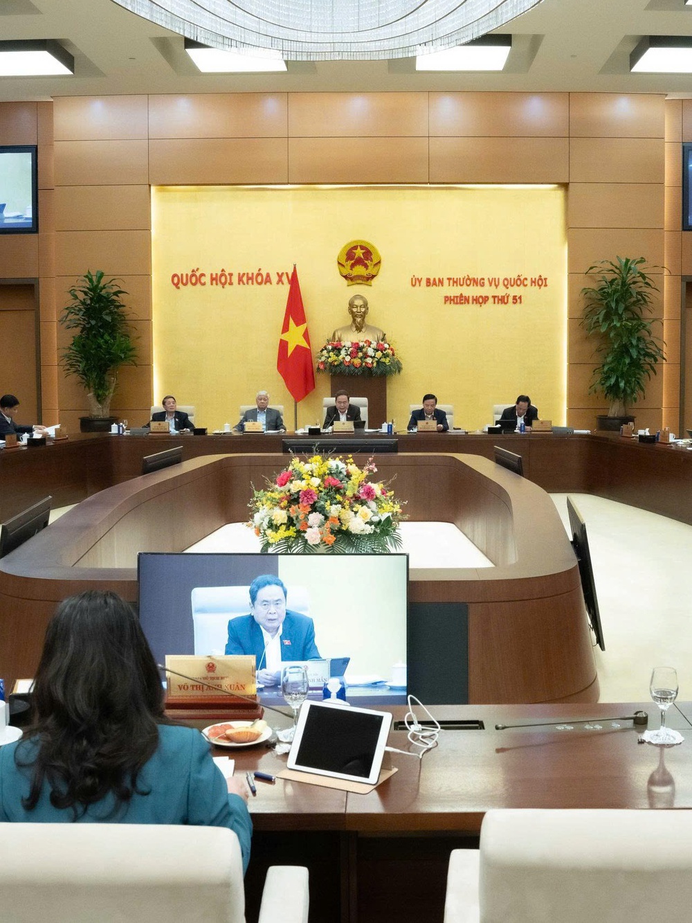 Phiên họp thứ 52 của Ủy ban Thường vụ Quốc hội khai mạc ngày 2/12