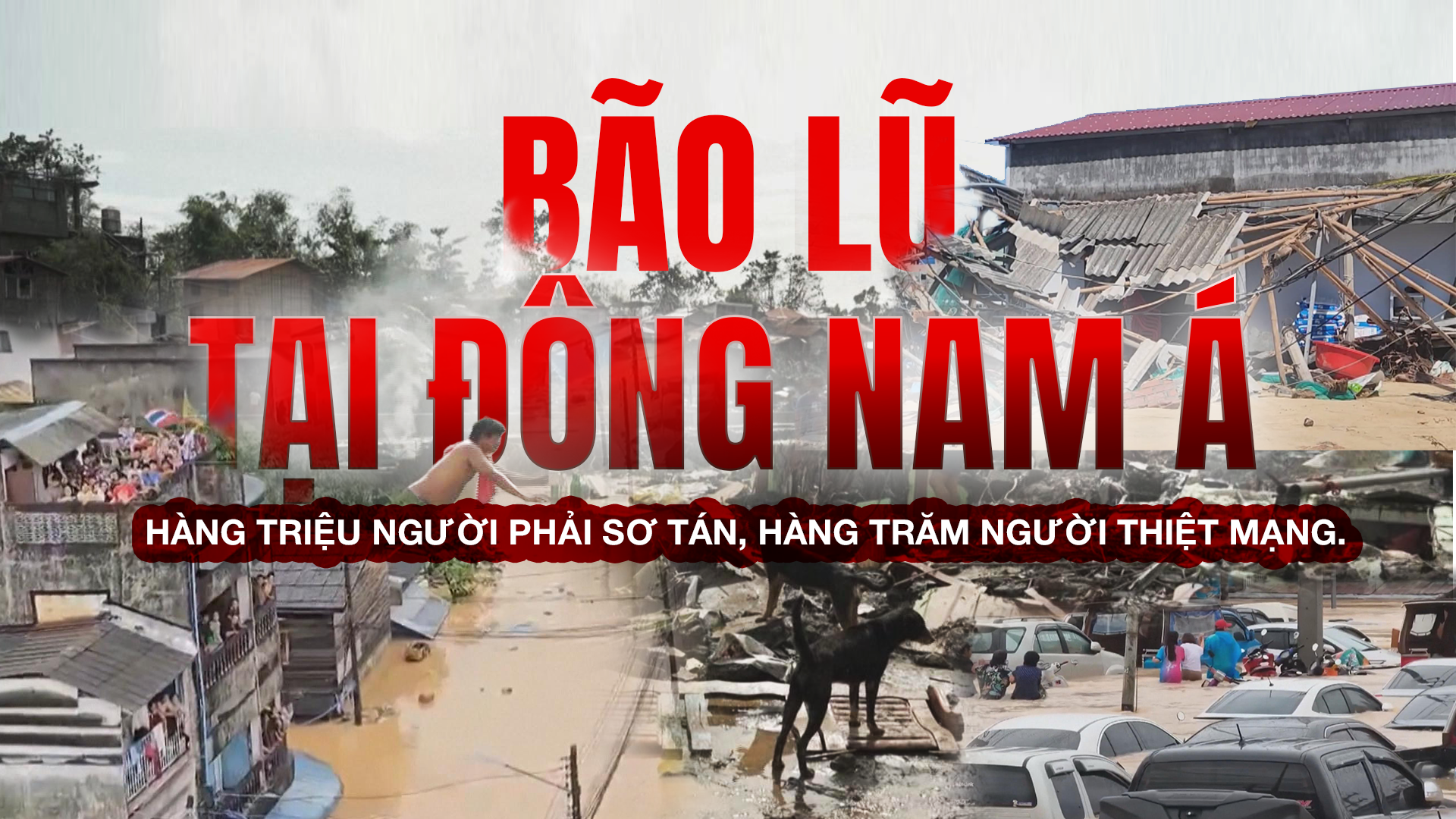 Đông Nam Á thiệt hại nặng nề trong mùa mưa bão lịch sử