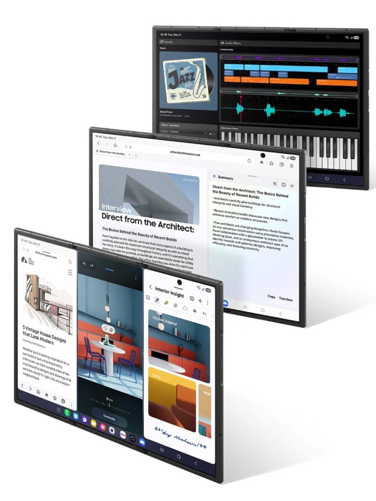 Galaxy Z TriFold - Định hình tương lai kỷ nguyên di động kế tiếp