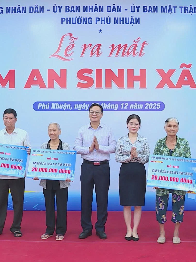 Phường Phú Nhuận ra mắt điểm an sinh xã hội: Lan tỏa tinh thần "Đoàn kết - Nghĩa tình"