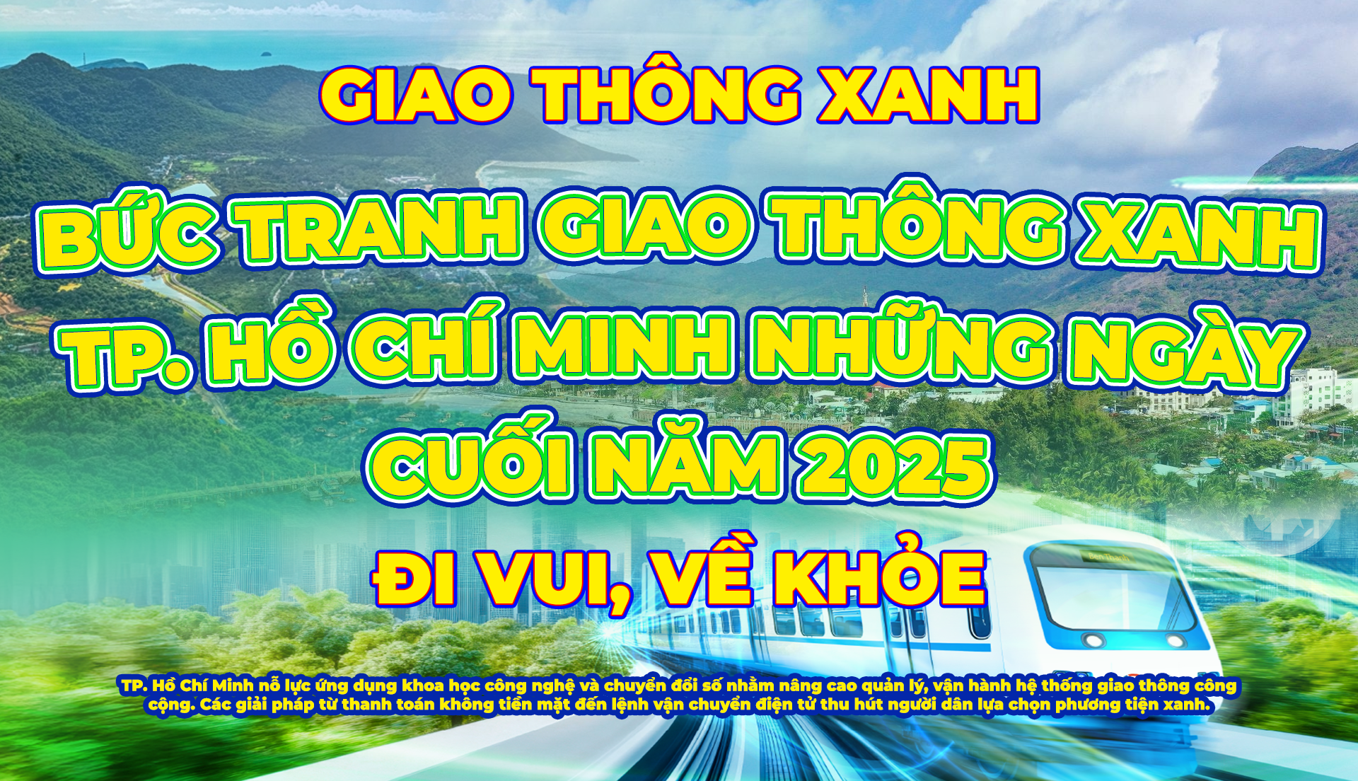 Bức tranh giao thông xanh TP. Hồ Chí Minh những ngày cuối năm 2025