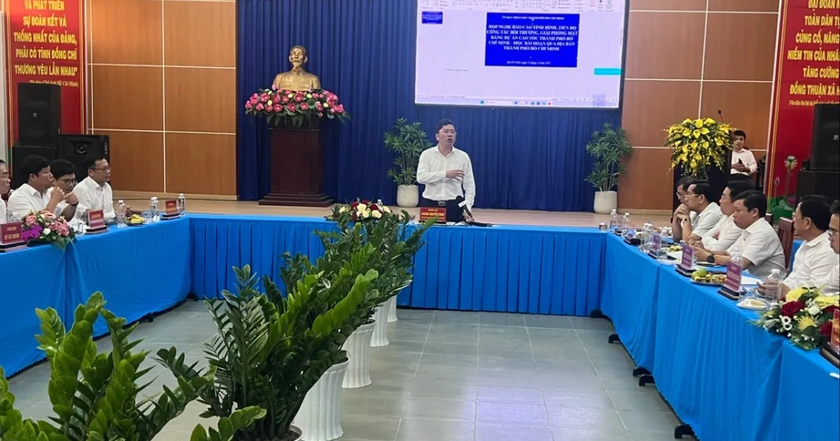 Đẩy nhanh giải phóng mặt bằng Dự án cao tốc TP. Hồ Chí Minh – Mộc Bài