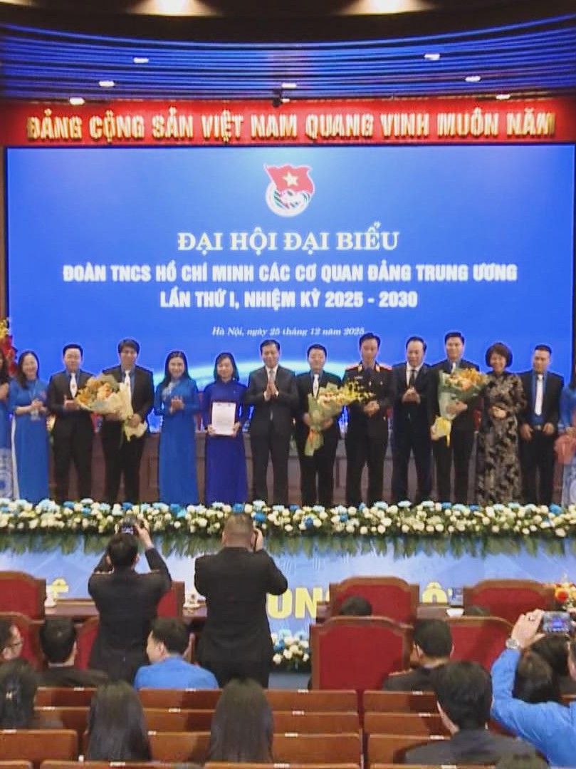 Hà Nội triệu tập Đại hội Đại biểu Đoàn TNCS Hồ Chí Minh các cơ quan Đảng Trung ương lần thứ I, nhiệm kỳ 2025 - 2030