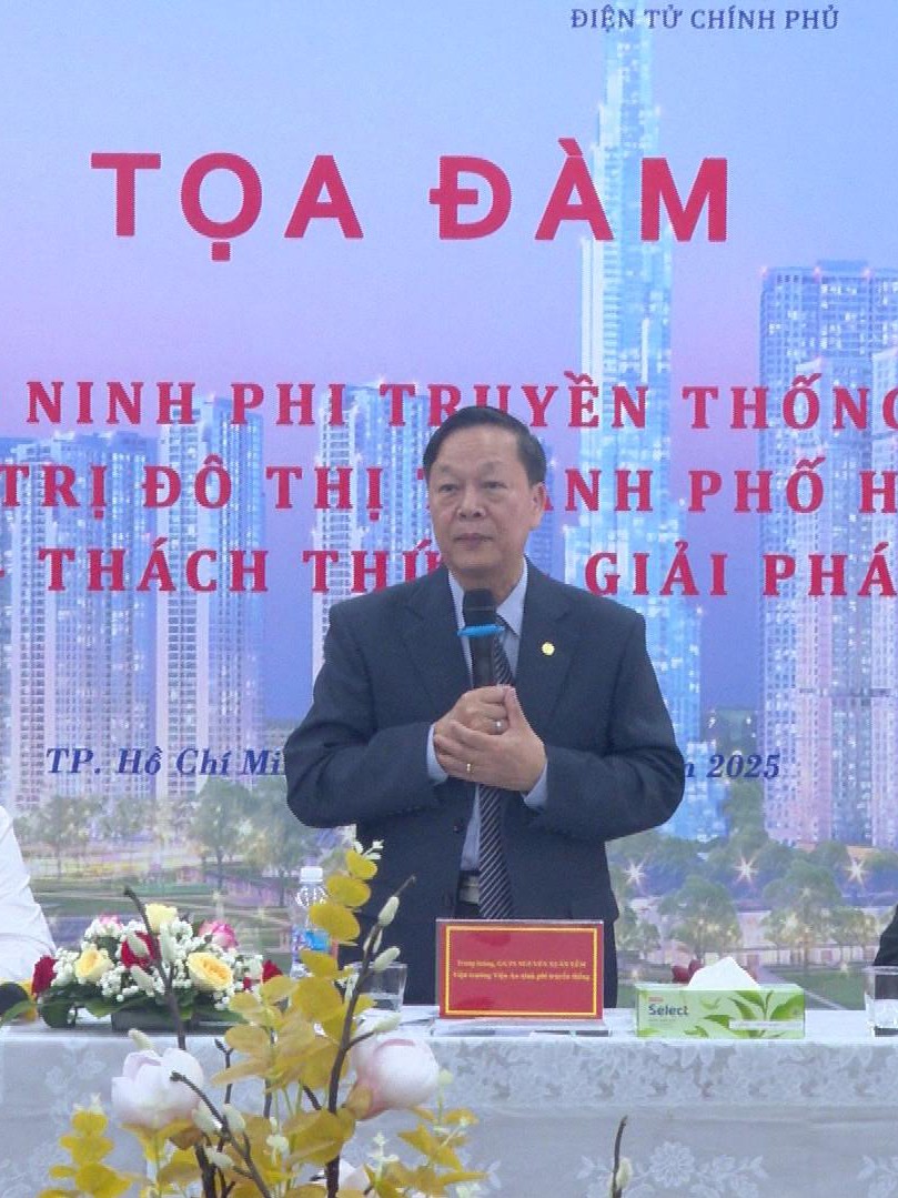 An ninh phi truyền thống đặt ra yêu cầu mới cho quản trị đô thị TP. Hồ Chí Minh