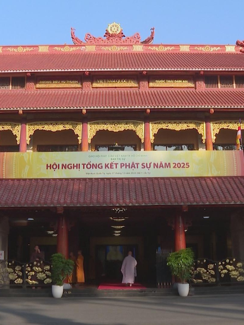 Phật giáo TP. Hồ Chí Minh khép lại năm 2025 với nhiều hoạt động ý nghĩa