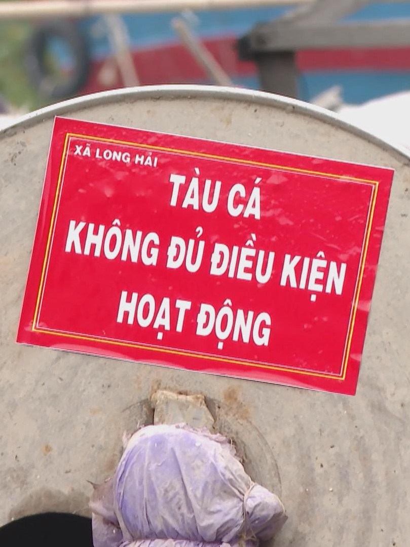 Xã Long Hải rà soát tàu cá không đủ điều kiện đánh bắt