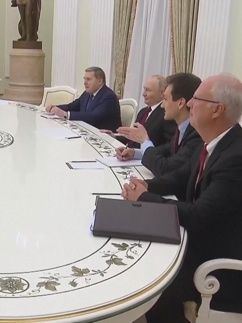 Tổng thống Putin hội đàm với đặc phái viên Mỹ