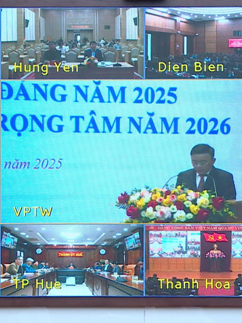 Hội nghị Tổng kết công tác chuyển đổi số năm 2025 trong các cơ quan Đảng