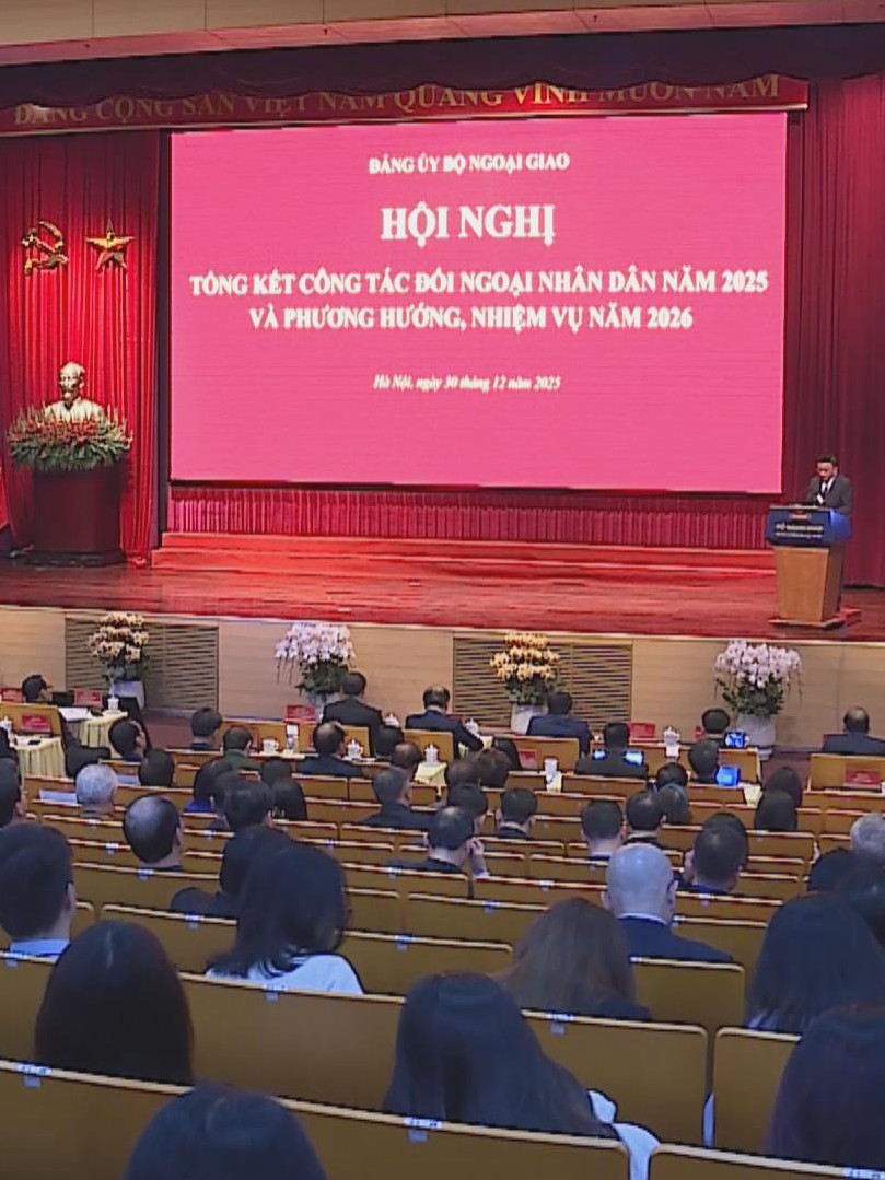 Tổng kết công tác đối ngoại nhân dân năm 2025, triển khai nhiệm vụ năm 2026