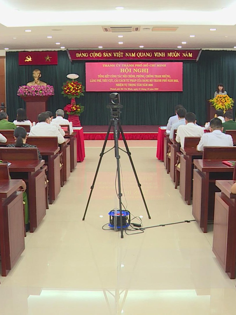 Thành ủy TP. Hồ Chí Minh tổng kết công tác nội chính, phòng chống tham nhũng năm 2025