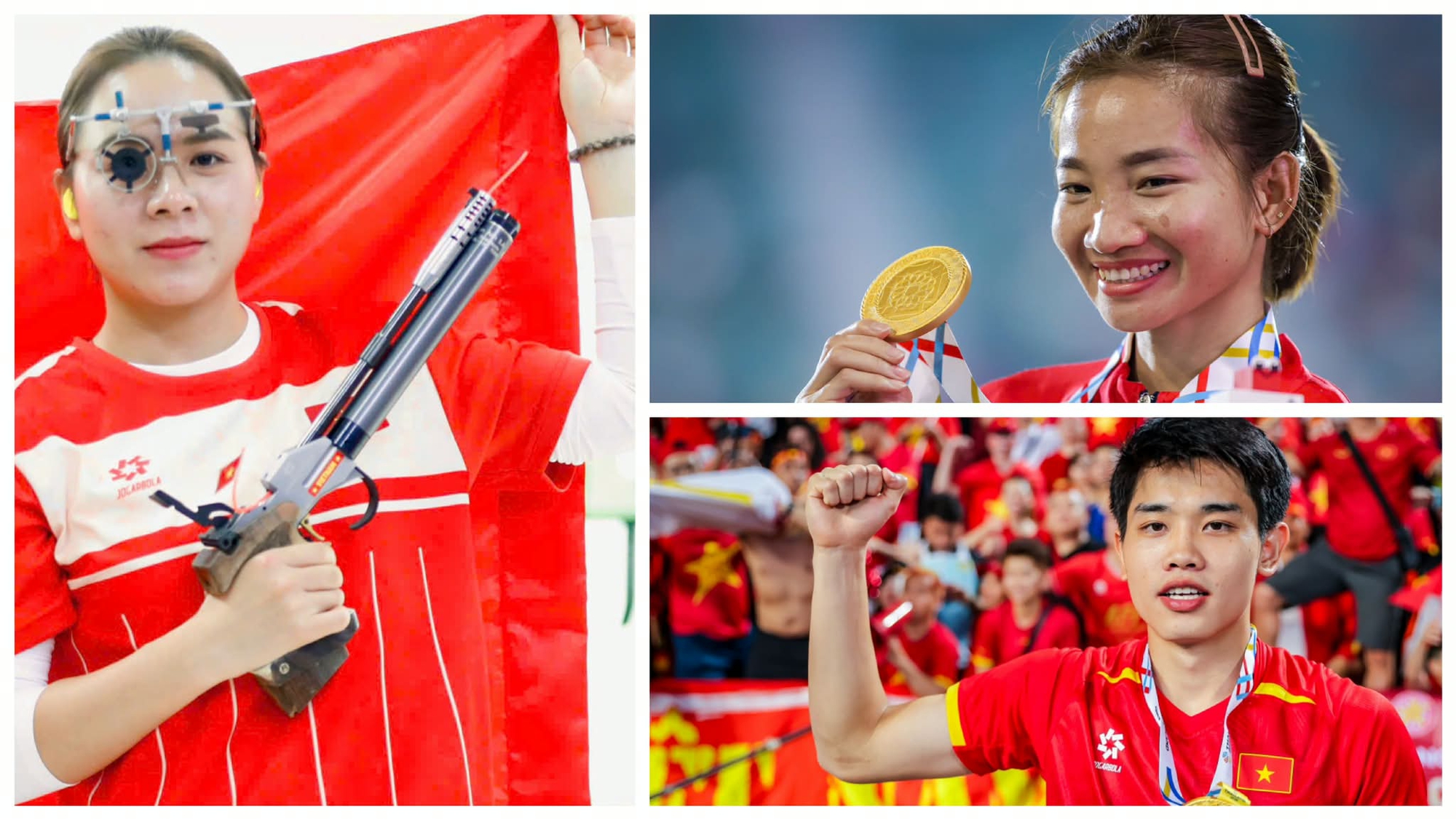 Nóng: Trịnh Thu Vinh tốp 1 VĐV tiêu biểu toàn quốc 2025, HLV Kim Sang-sik và U22 Việt Nam được vinh danh - Ảnh 3.