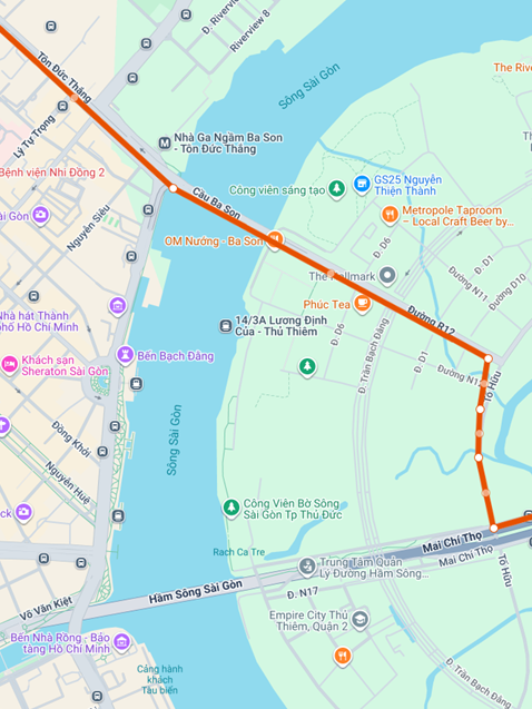 Điều chỉnh tổ chức giao thông phục vụ công tác vận hành hệ thống chữa cháy tự động đường hầm sông Sài Gòn