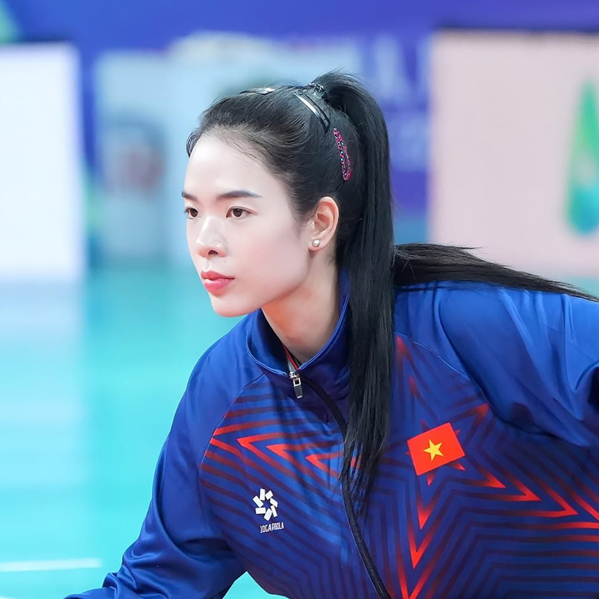 Nhan sắc hoa khôi cầm cờ cho đoàn thể thao Việt Nam tại SEA Games 33- Ảnh 6.