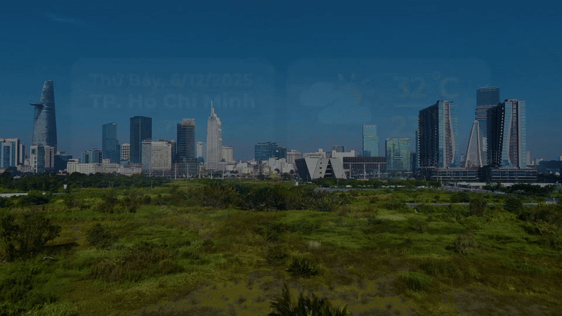 Thời tiết ngày 6/12/2025 | TP. Hồ Chí Minh mưa dông rải rác, cảnh giác lốc sét- Ảnh 1.