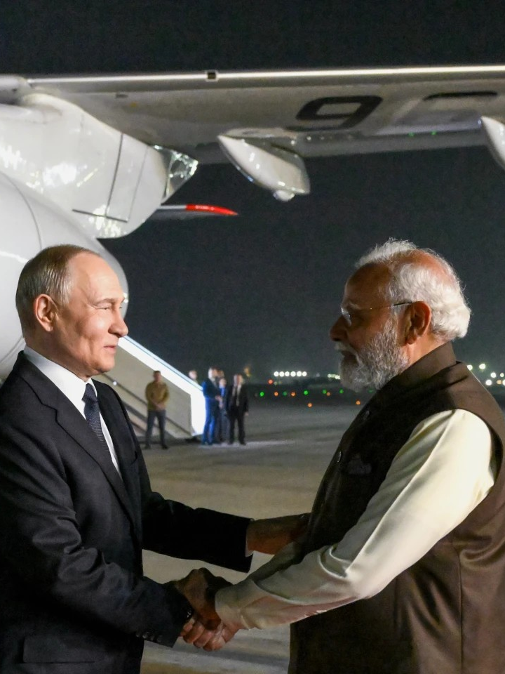 Tổng thống Nga Putin thăm chính thức Ấn Độ