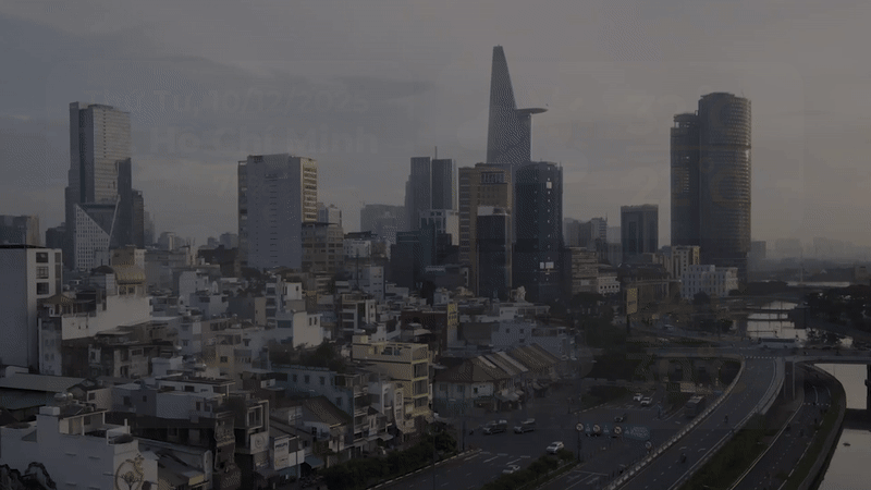 Thời tiết ngày 10/12/2025 | TP. Hồ Chí Minh nhiều mây, rải rác mưa rào và dông - Ảnh 1.