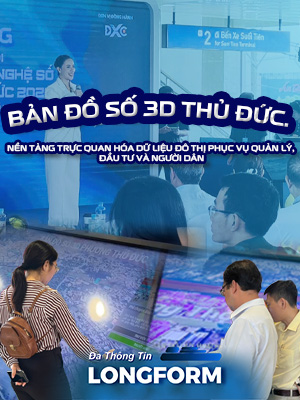 Bản đồ số 3D phường Thủ Đức - Nền tảng trực quan hóa đô thị