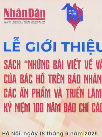 Ra mắt sách và ấn phẩm đặc biệt kỷ niệm 100 năm Báo chí Cách mạng Việt Nam