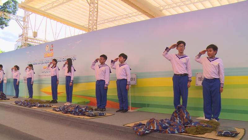 80 hội viên, thiếu nhi khép lại Học kỳ quân đội năm 2025 - Ảnh 3.