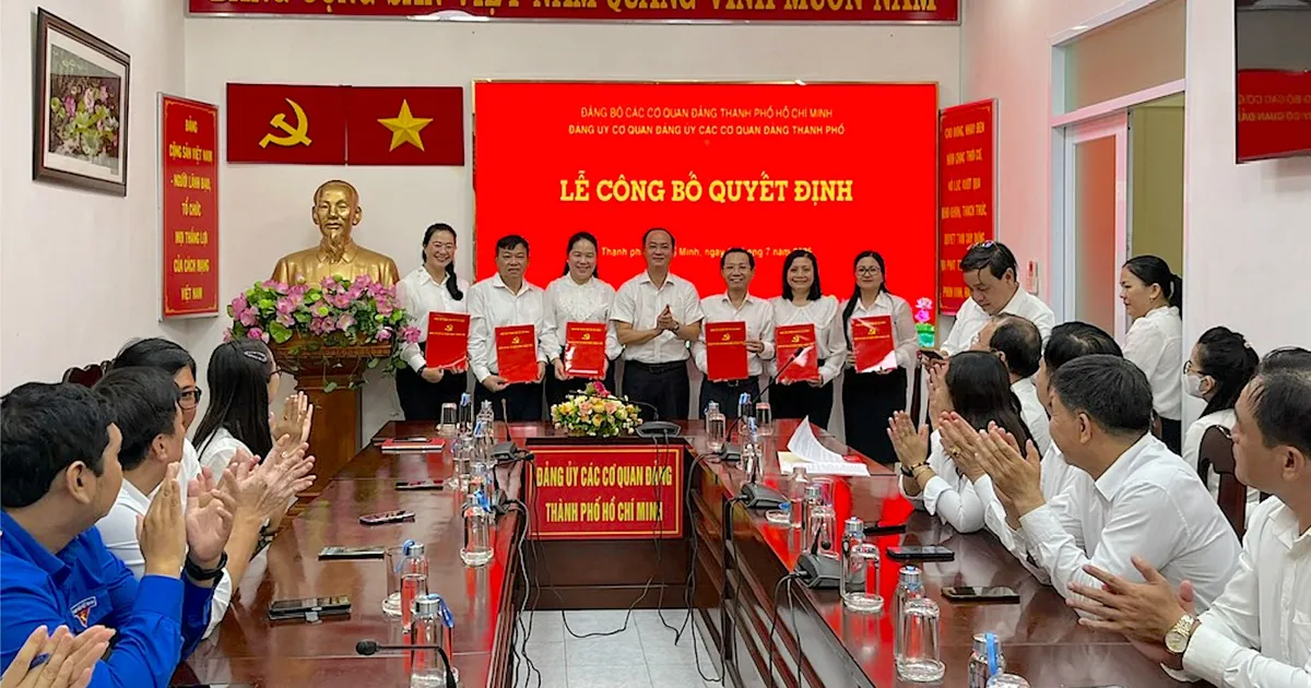 Kiện toàn nhân sự bộ máy thuộc Đảng bộ các cơ quan Đảng TP.HCM