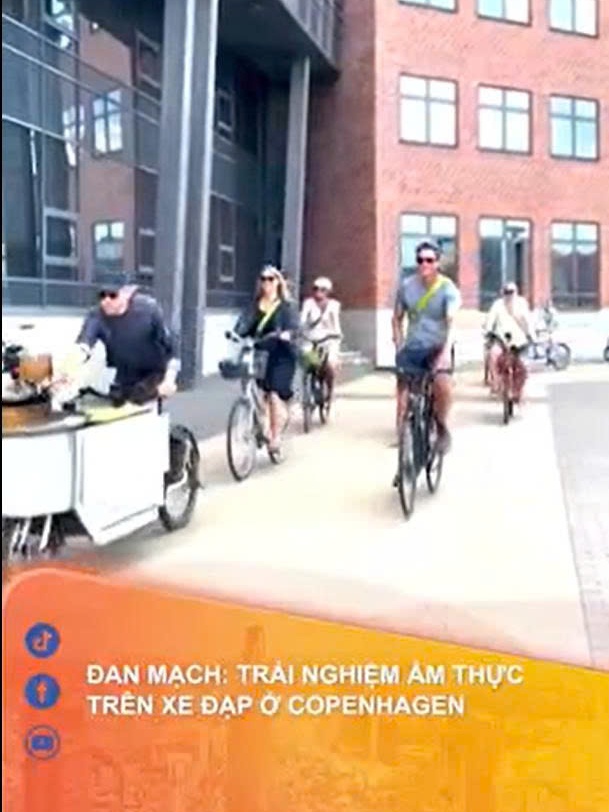 Đan Mạch: trải nghiệm ẩm thực trên xe đạp ở Copenhagen