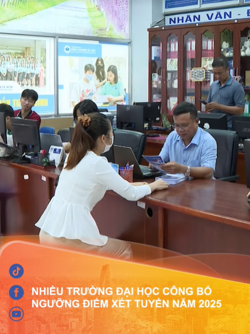 Nhiều trường Đại học công bố ngưỡng điểm xét tuyển 2025