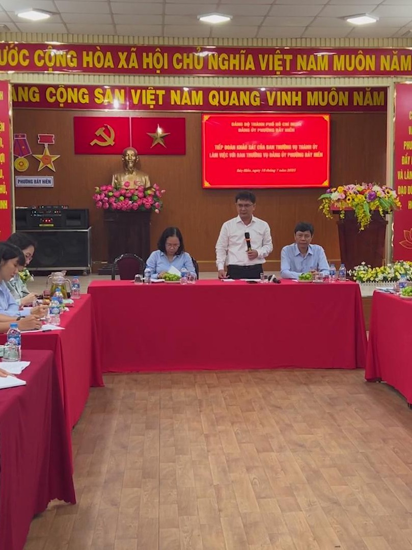 TP.HCM khảo sát mô hình chính quyền hai cấp tại các phường mới sáp nhập