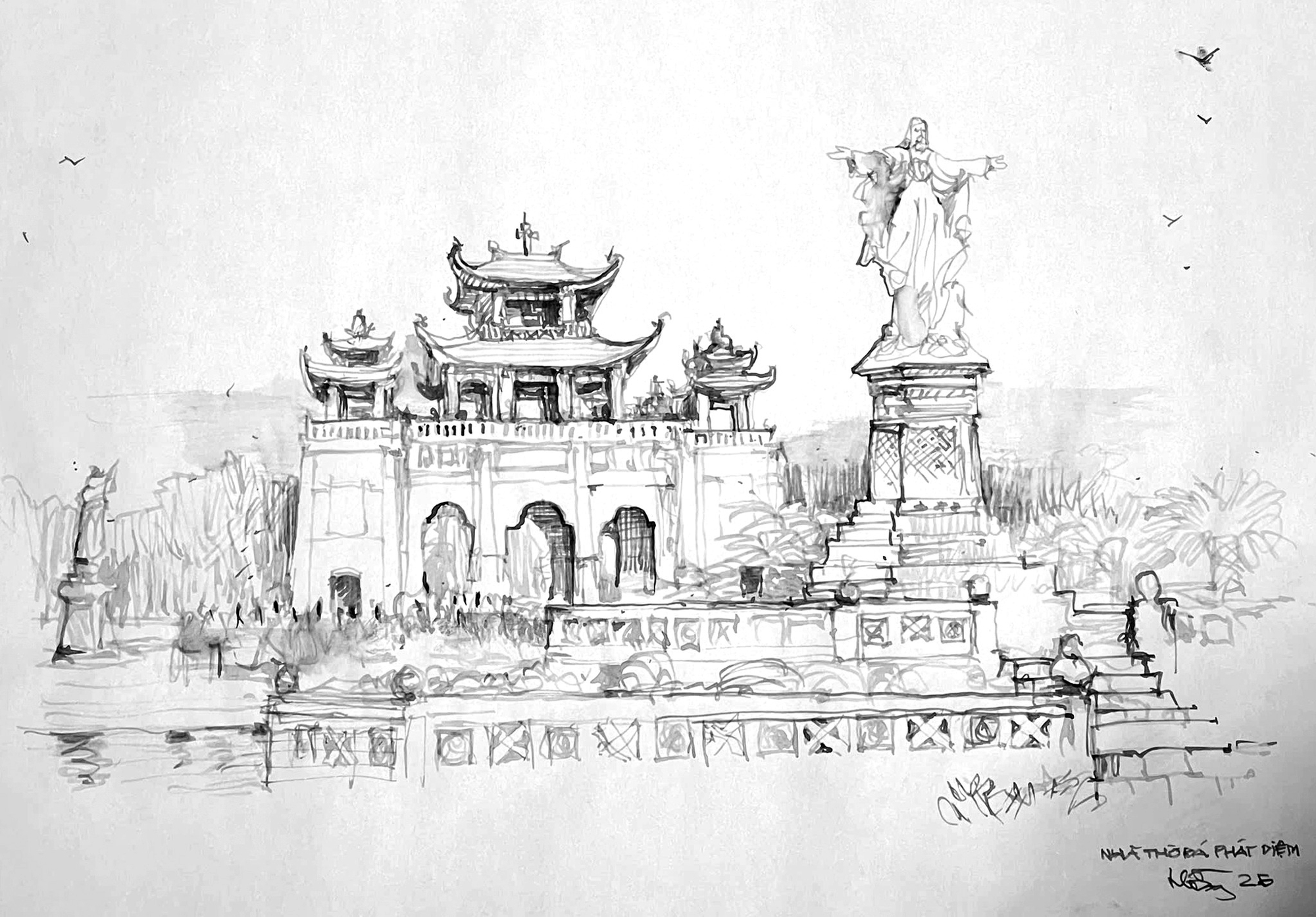 Phát Diệm - nhà thờ đá kỳ vĩ nhất Việt Nam- Ảnh 6. Phát Diệm - nhà thờ đá kỳ vĩ nhất Việt Nam- Ảnh 6.