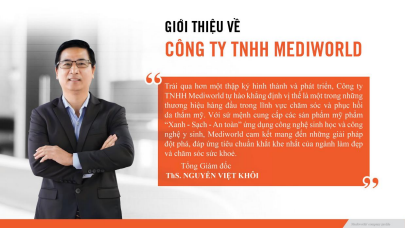 Mediword – Tiên phong trong lĩnh vực chăm sóc phục hồi da thẩm mỹ, kiến tạo chất xám Việt - Ảnh 1.