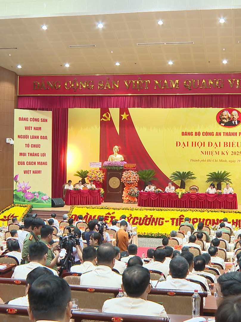 Đảng bộ Công an TP.HCM tổ chức thành công Đại hội đại biểu lần thứ I nhiệm kỳ 2025 – 2030