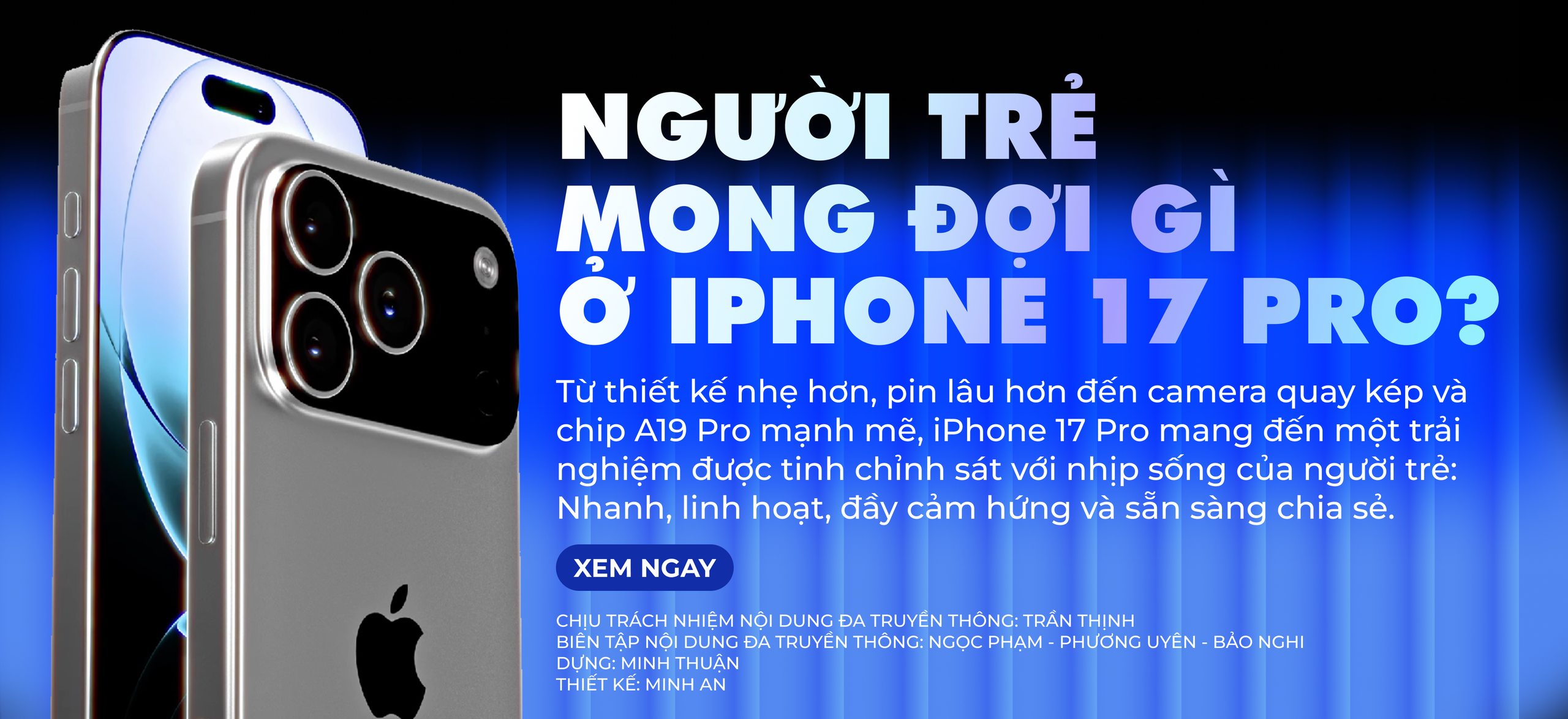 Người trẻ mong đợi gì ở iPhone 17 Pro?