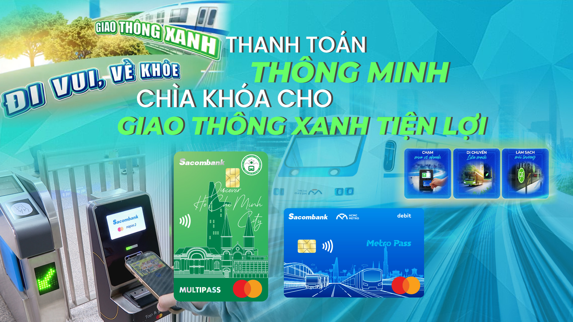 Thanh toán thông minh - Chìa khóa cho giao thông xanh tiện lợi