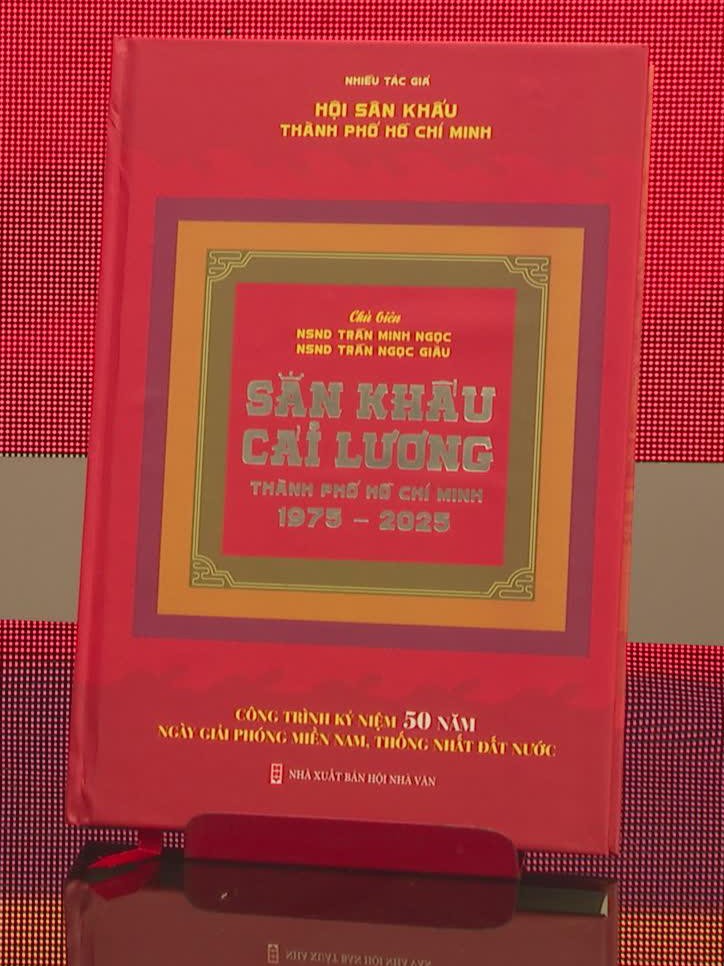 Ra mắt sách về 50 năm sân khấu cải lương TP.HCM giai đoạn 1975 - 2025