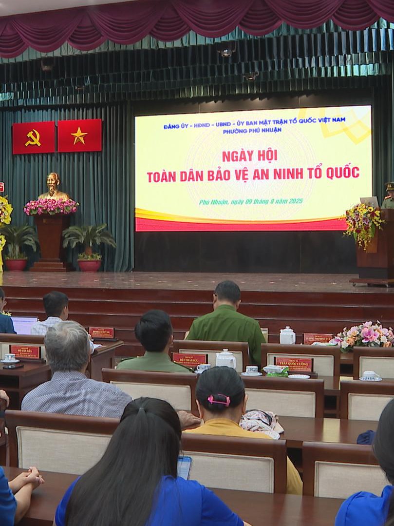 Phường Phú Nhuận tổ chức Ngày hội toàn dân bảo vệ an ninh Tổ quốc năm 2025