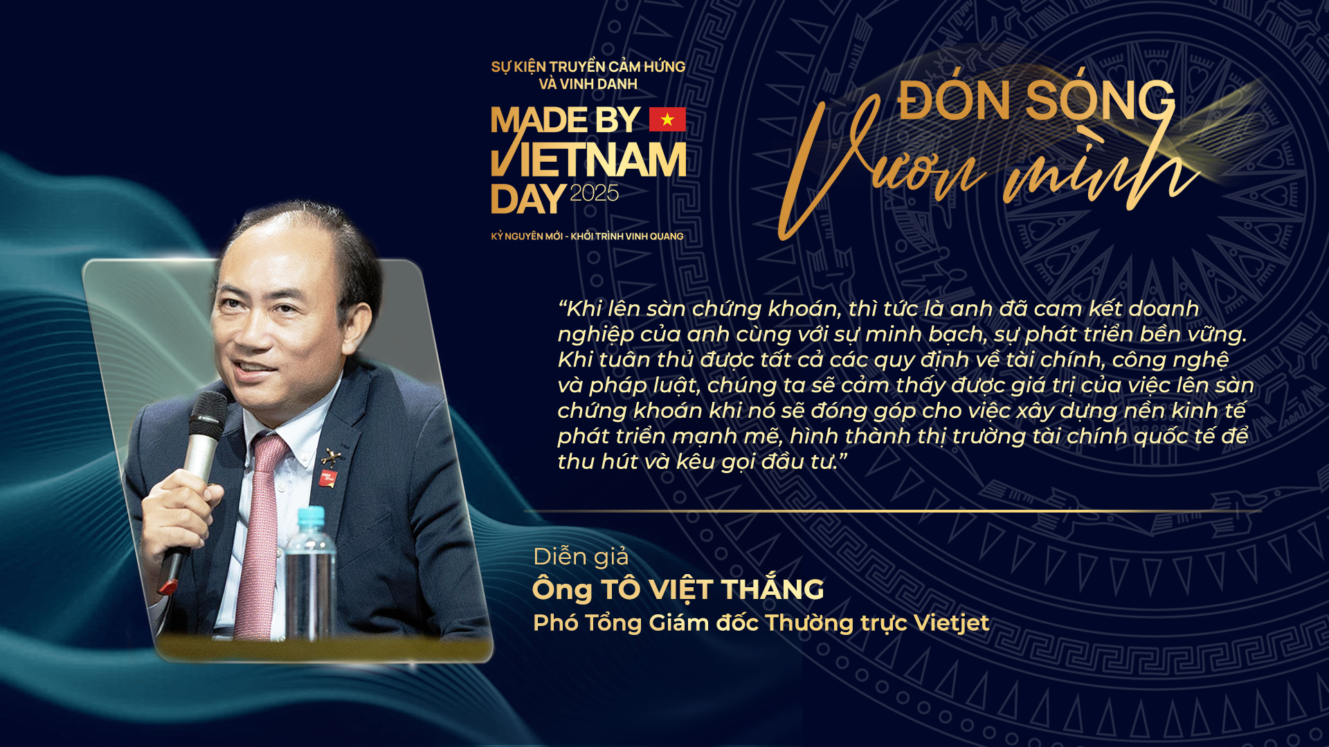 Đón sóng - Vươn mình: Doanh nghiệp Việt và sứ mệnh