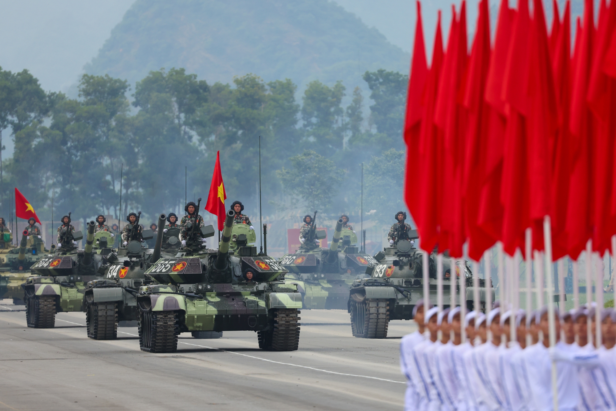 Binh chủng Tăng thiết giáp chủ lực trong diễu binh Quốc khánh 2.9- Ảnh 1.