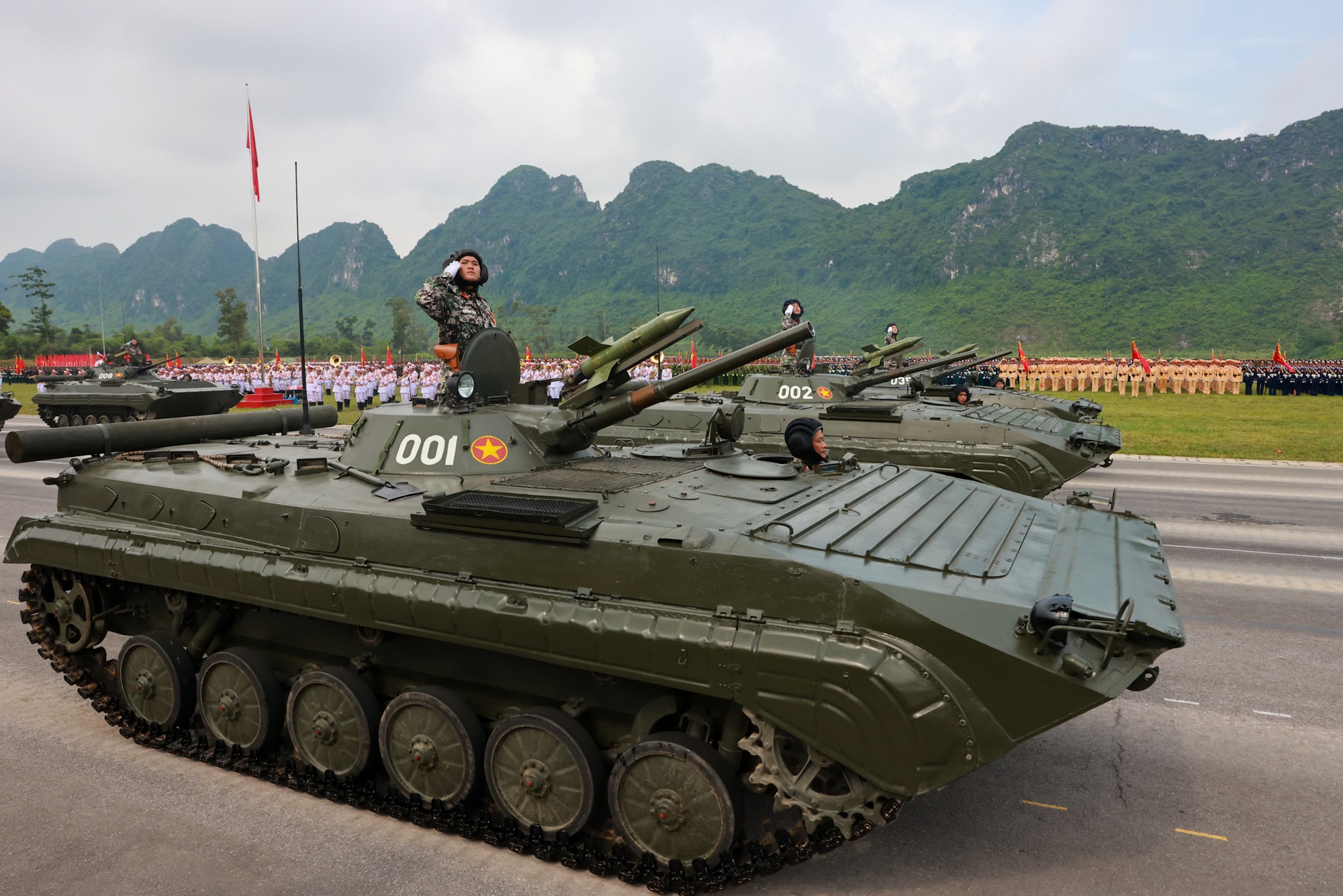Binh chủng Tăng thiết giáp chủ lực trong diễu binh Quốc khánh 2.9- Ảnh 17.