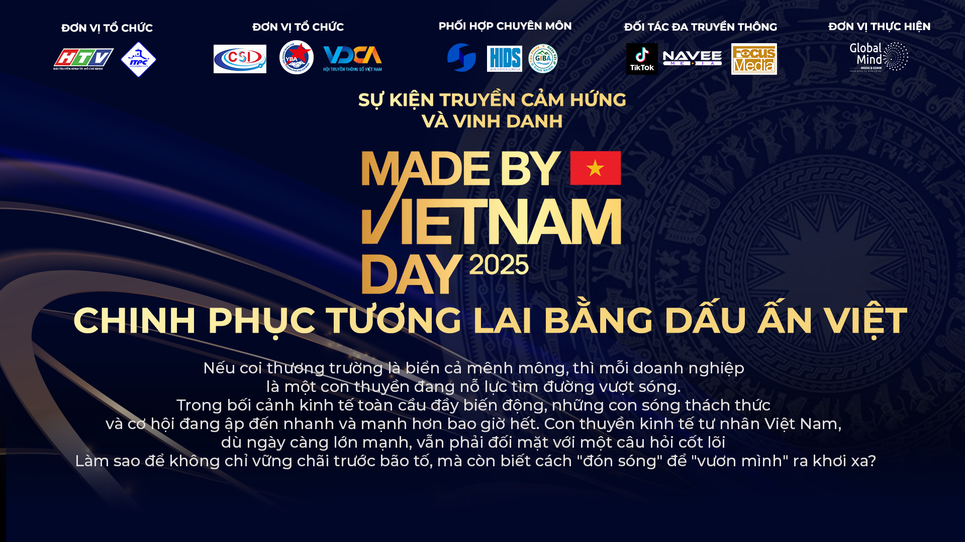 Made by Vietnam Day 2025 – Chinh phục tương lai bằng dấu ấn thương hiệu Việt.