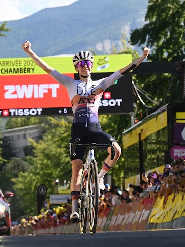 Maeva Squiban thắng chặng thứ hai liên tiếp ở Tour de France Femmes