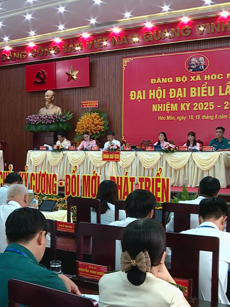 Đại hội Đại biểu Đảng bộ xã Hóc Môn lần I, nhiệm kỳ 2025-2030