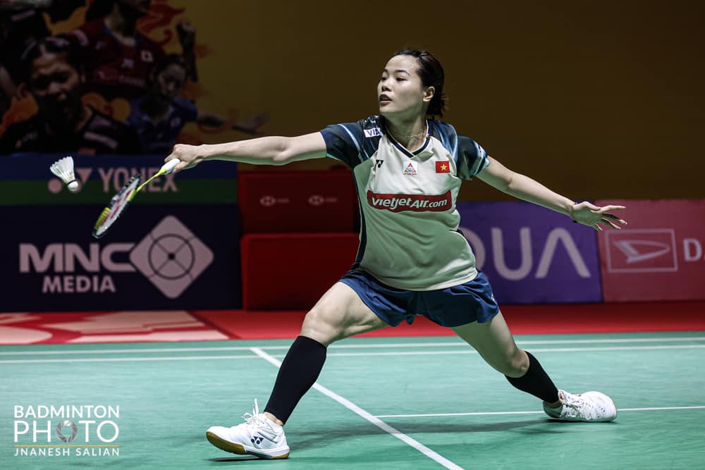 Thùy Linh chơi hay, đi tiếp ở Giải cầu lông vô địch thế giới 2025- Ảnh 1.