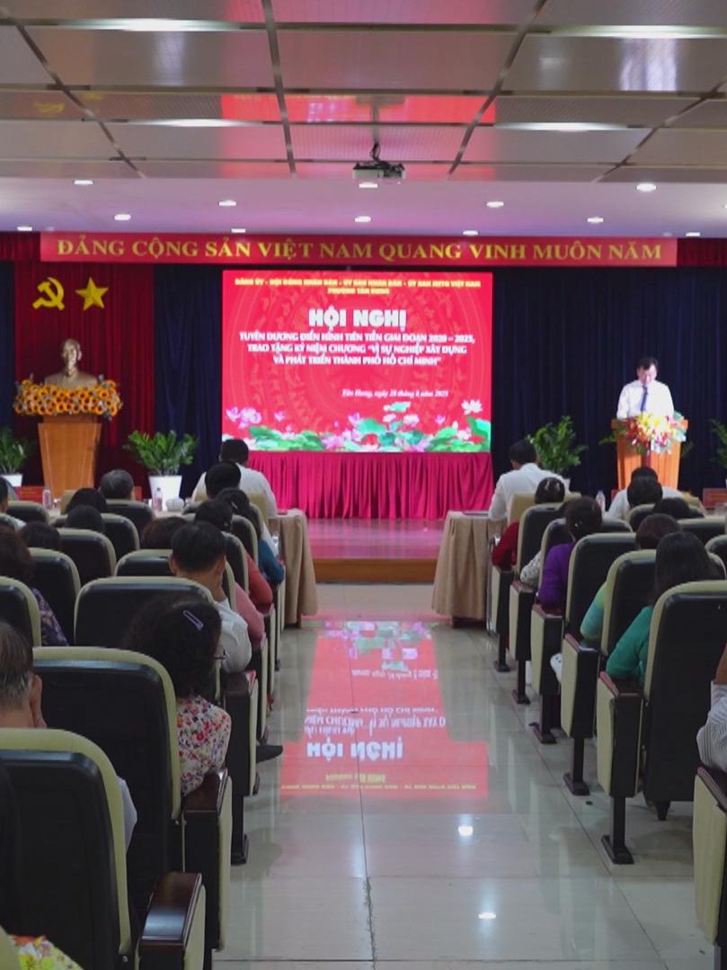Phường Tân Hưng tuyên dương gương điển hình tiên tiến giai đoạn 2020–2025