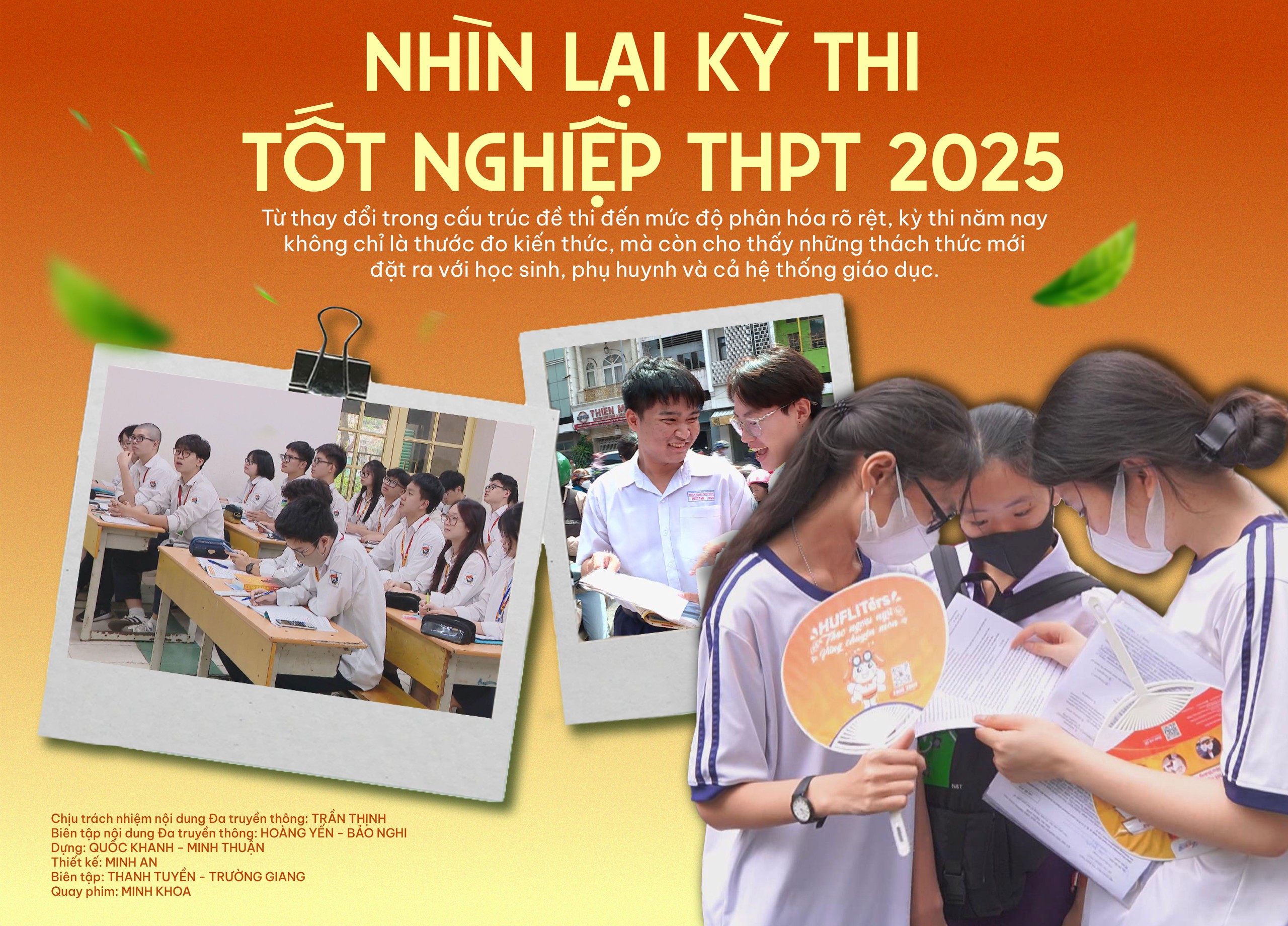 Nhìn lại Kỳ thi Tốt nghiệp THPT 2025