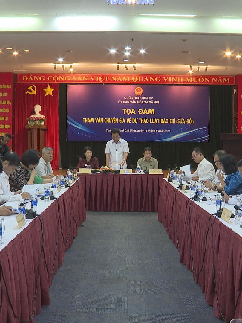 Tọa đàm tham vấn chuyên gia về dự thảo Luật Báo chí