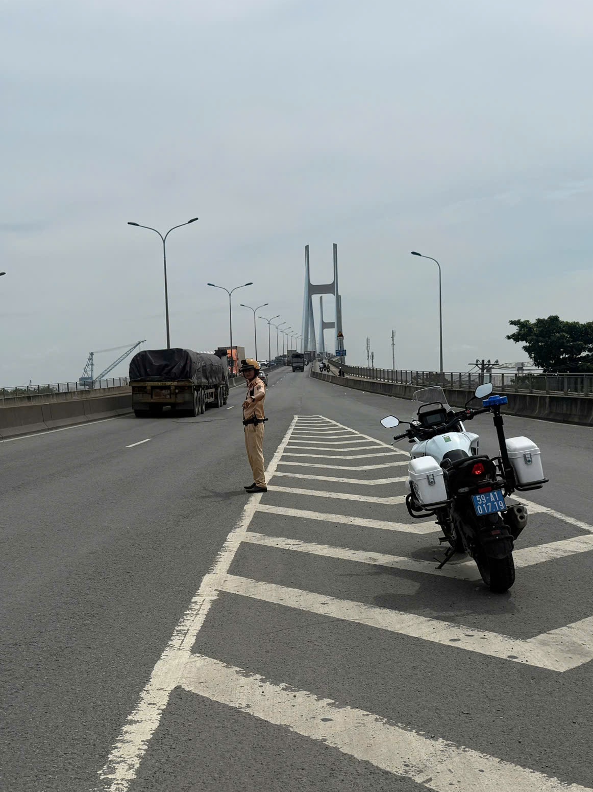 Điều chỉnh tổ chức giao thông trên đường Võ Chí Công, phường Cát Lái, TP.HCM